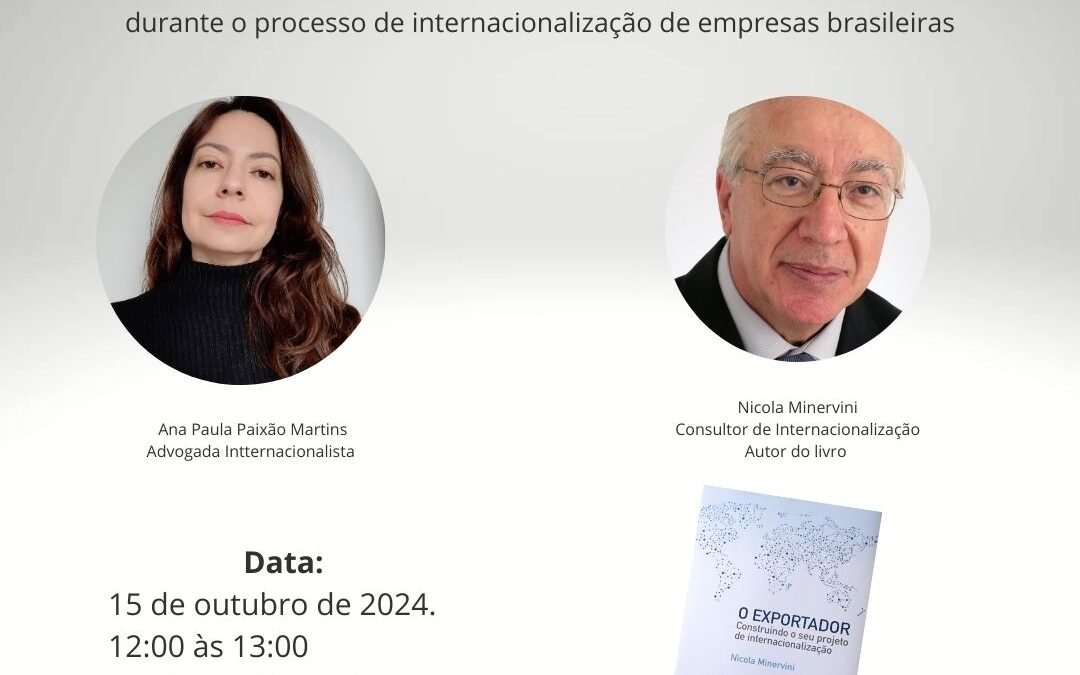 Webinar: A exportação e os aspectos legais